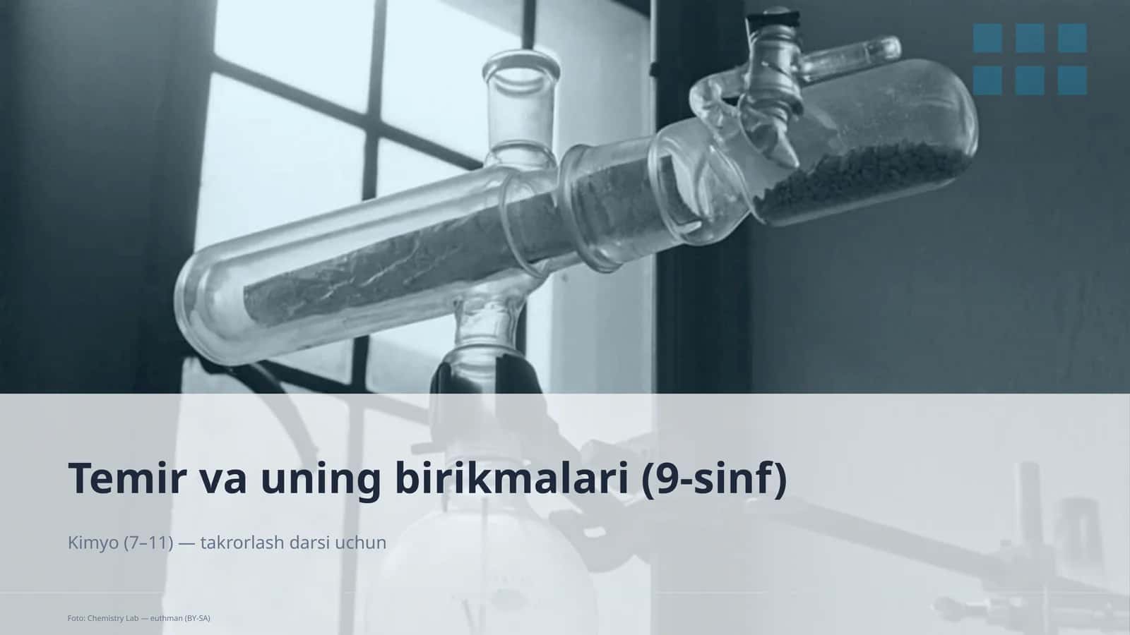 Temir va uning birikmalari (9-sinf)
