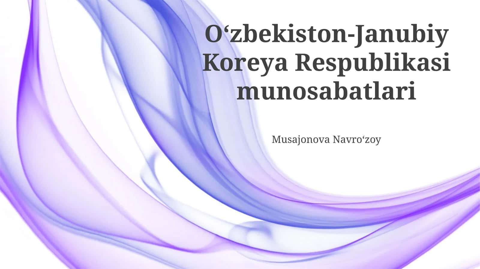 Oʻzbekiston-Janubiy Koreya munosabatlari