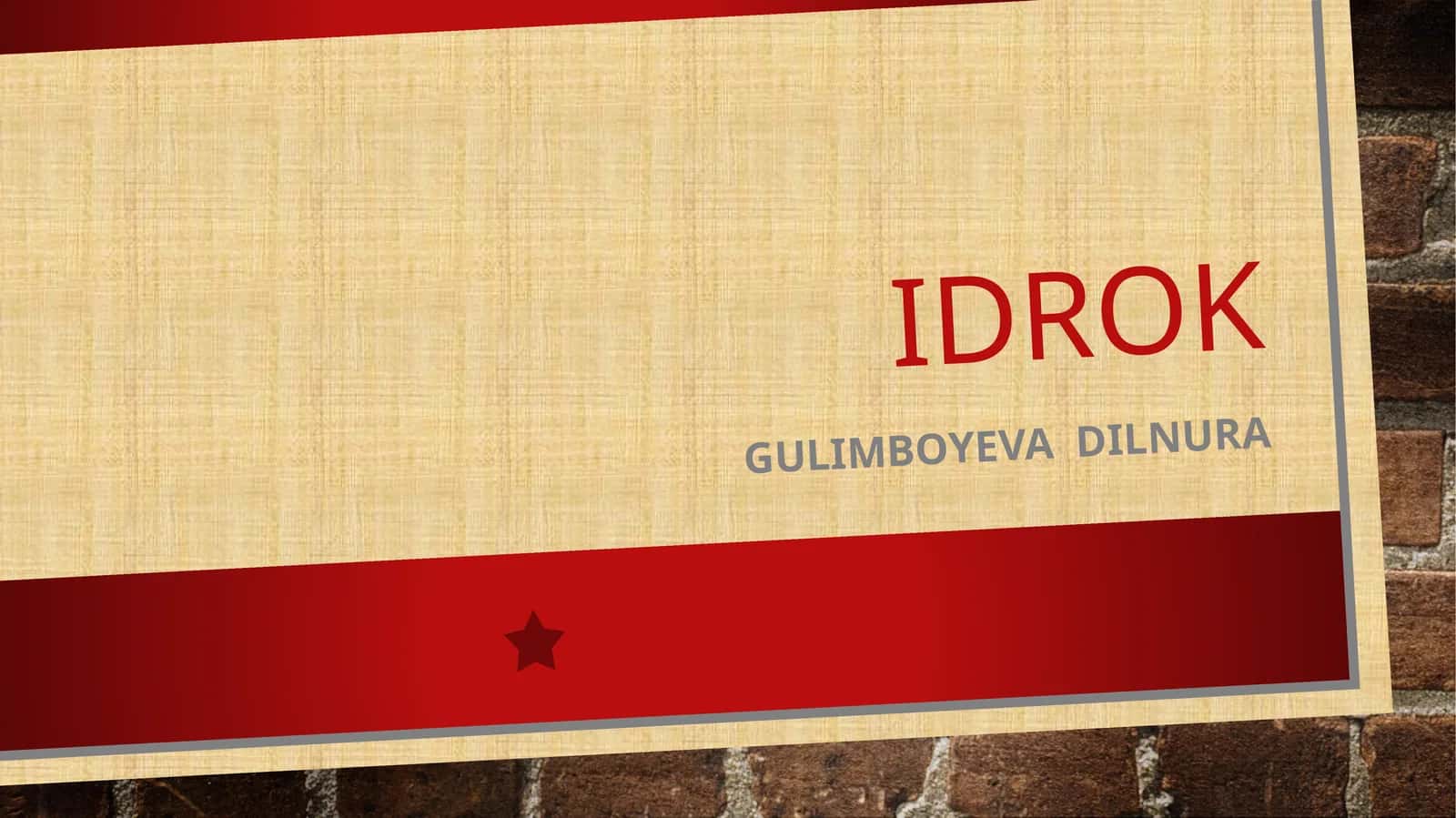 Idrok