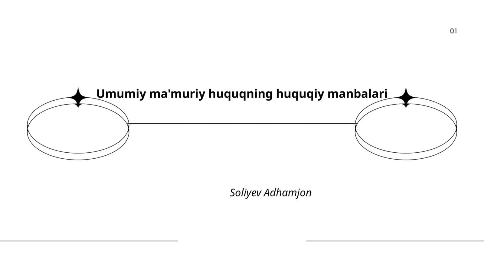Umumiy ma'muriy huquqning huquqiy manbalari