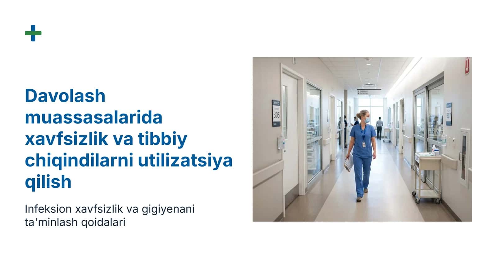 Tibbiy chiqindilarni utilizatsiya qilish va infeksion xavfsizlik | 15 slayd