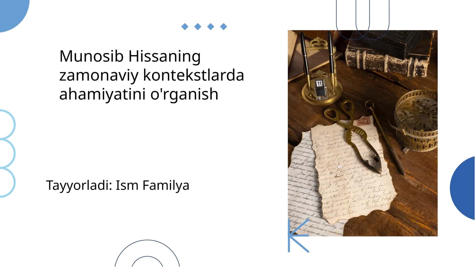 Munosib hissa