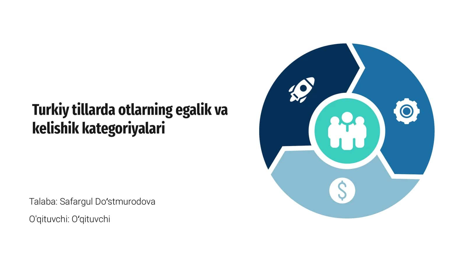 Turkiy tillarda otlarning egalik va kelishik kategoriyalari