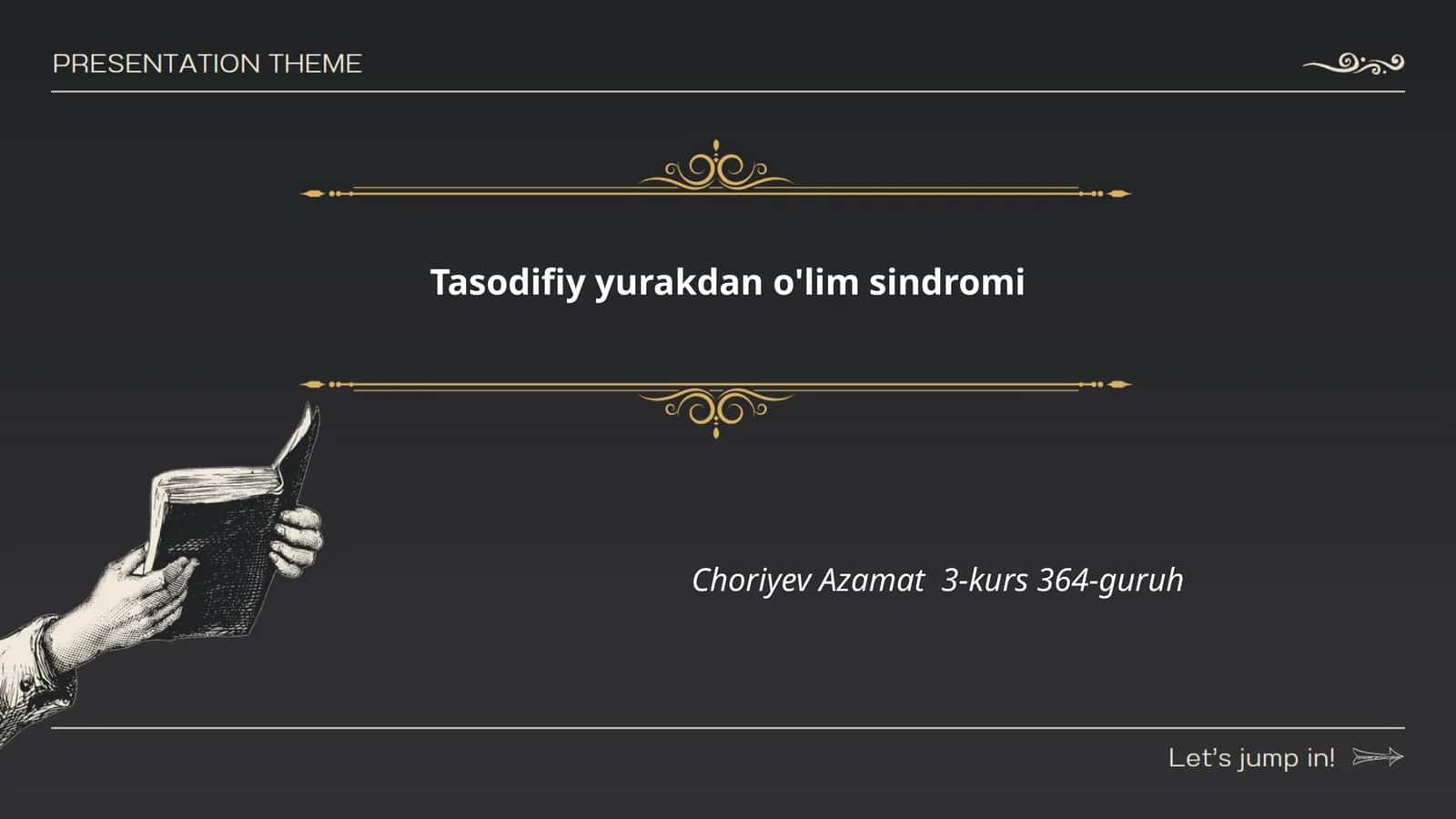 Tasodifiy yurakdan o'lim sindromi