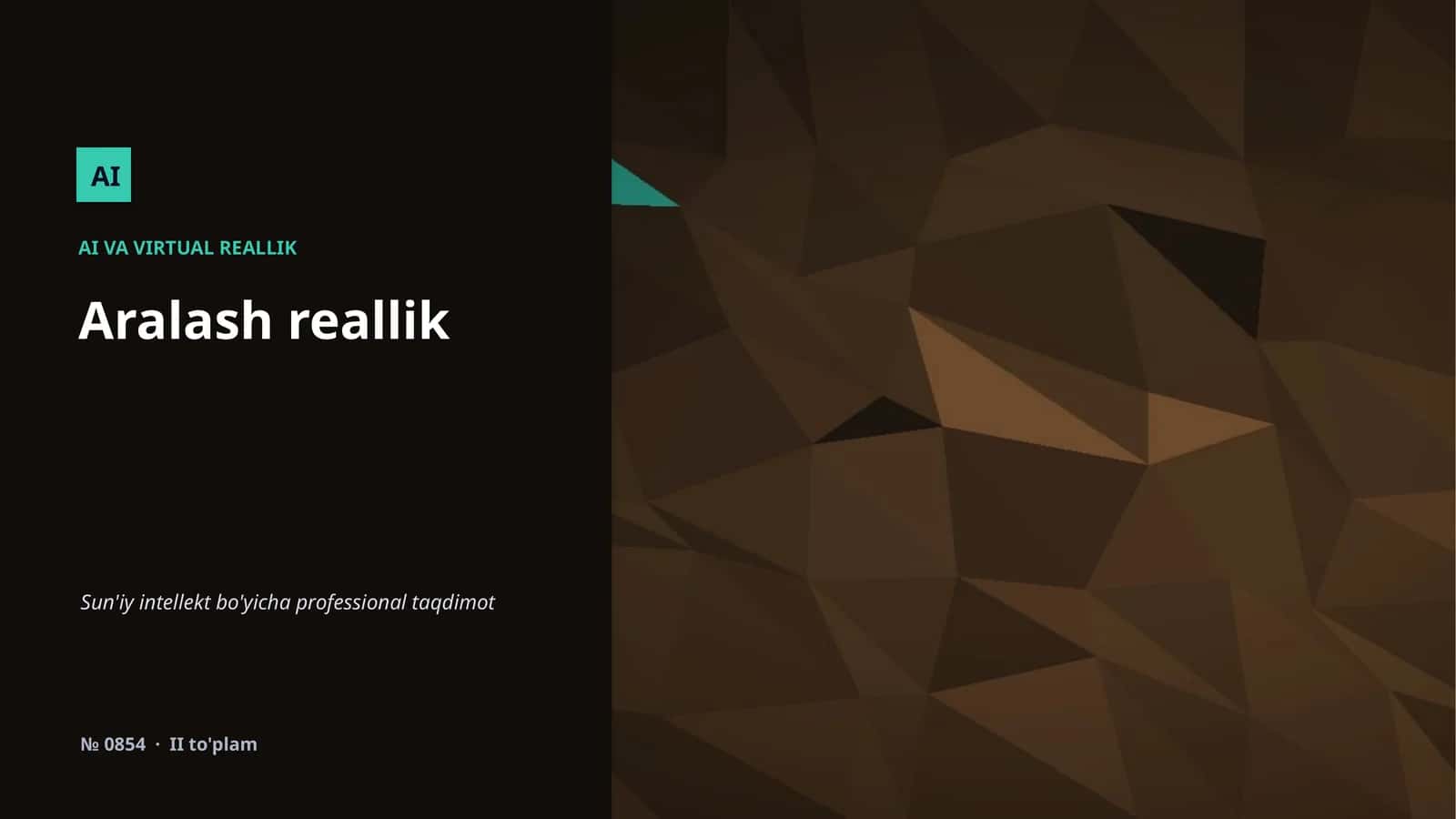 AI VA VIRTUAL REALLIK