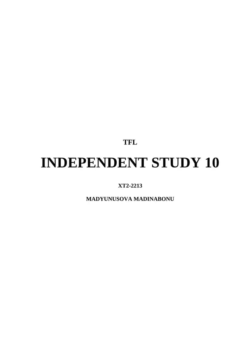 Language Assessment and Test Design
