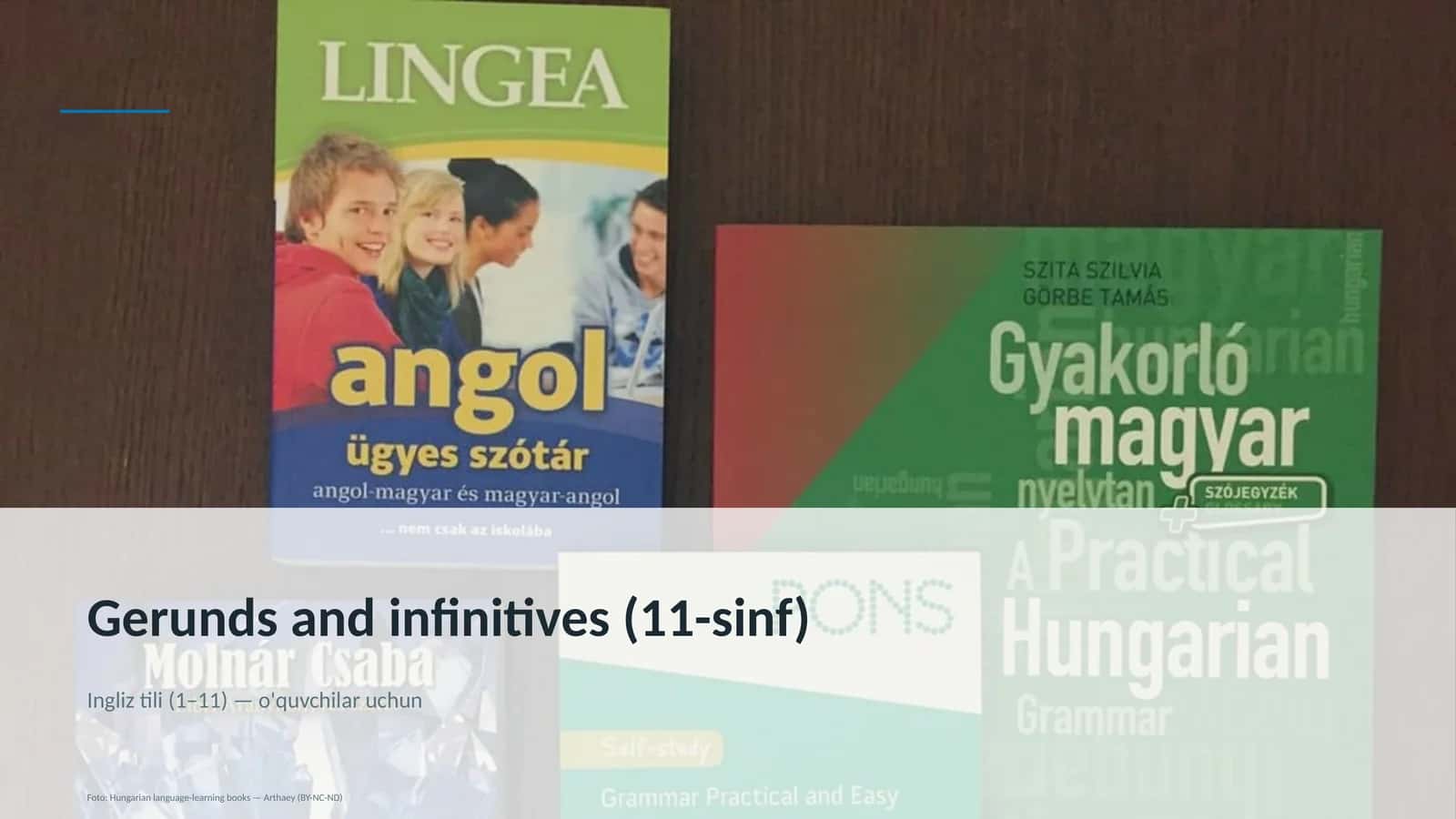 Gerunds and infinitives (11-sinf)