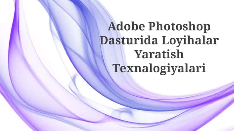 Photoshop-dagi qatlamlar