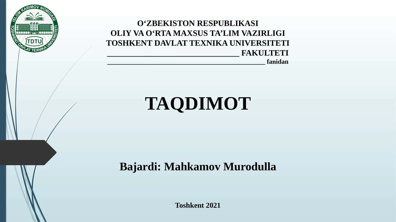 Virtual qabulxonalar jamiyatni demokratlashtirish me'zoni