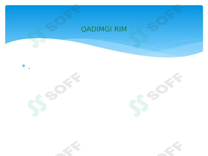 Qadimgi Rim