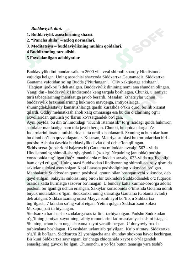 Buddaviylik talimoti