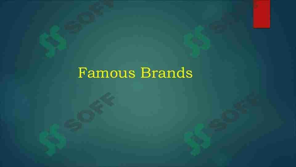 Famous Brands