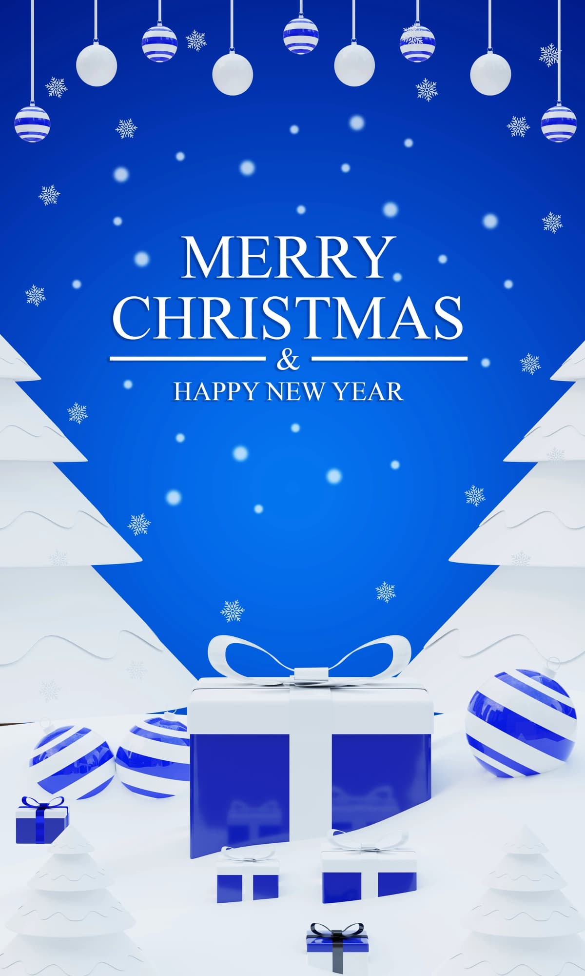 3D realistik Rojdestvo foni | 3d realistic christmas background