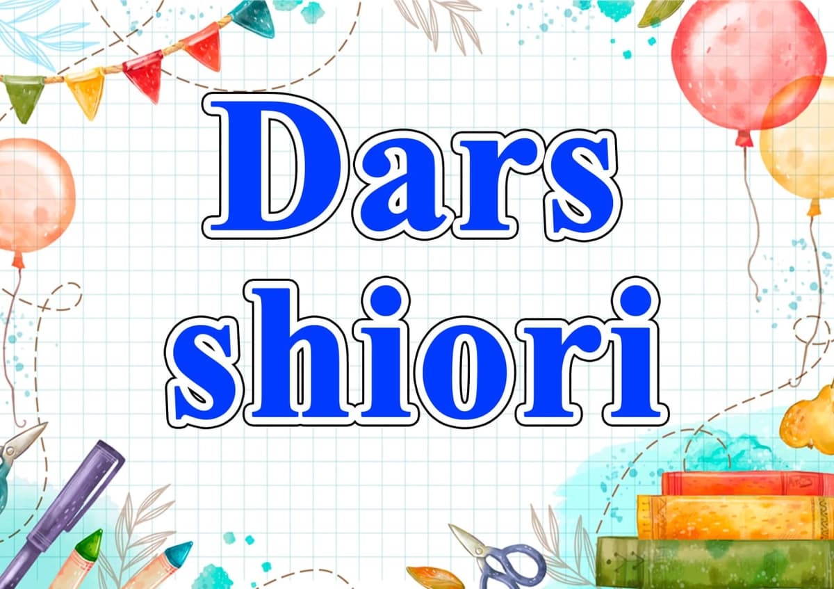 Dars shiori