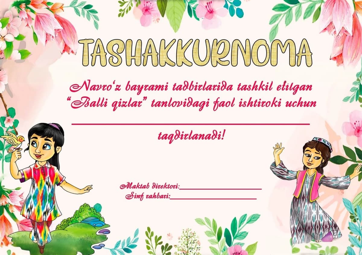Tashakkurnoma