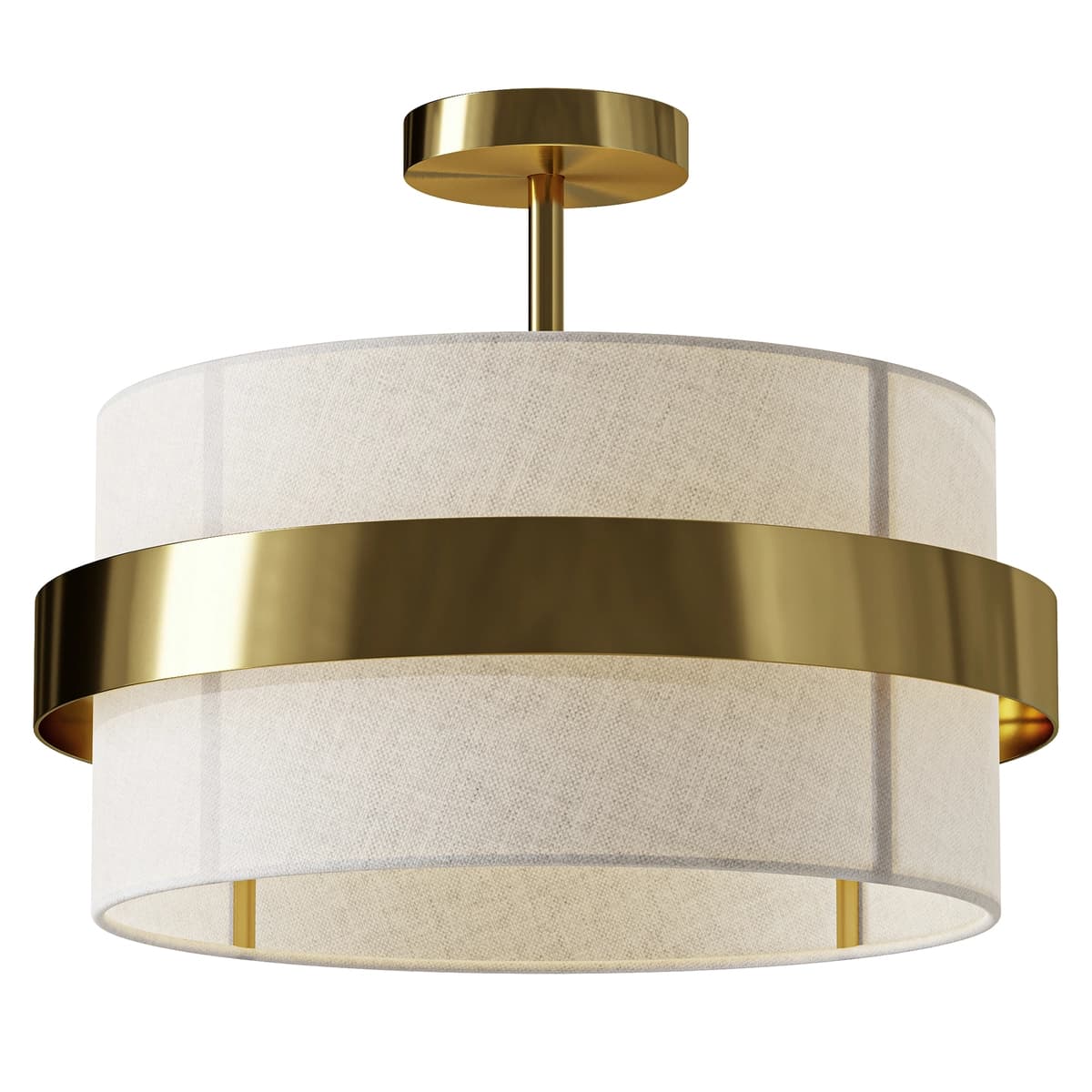 Freya Bride Fabric Ceiling Lamp