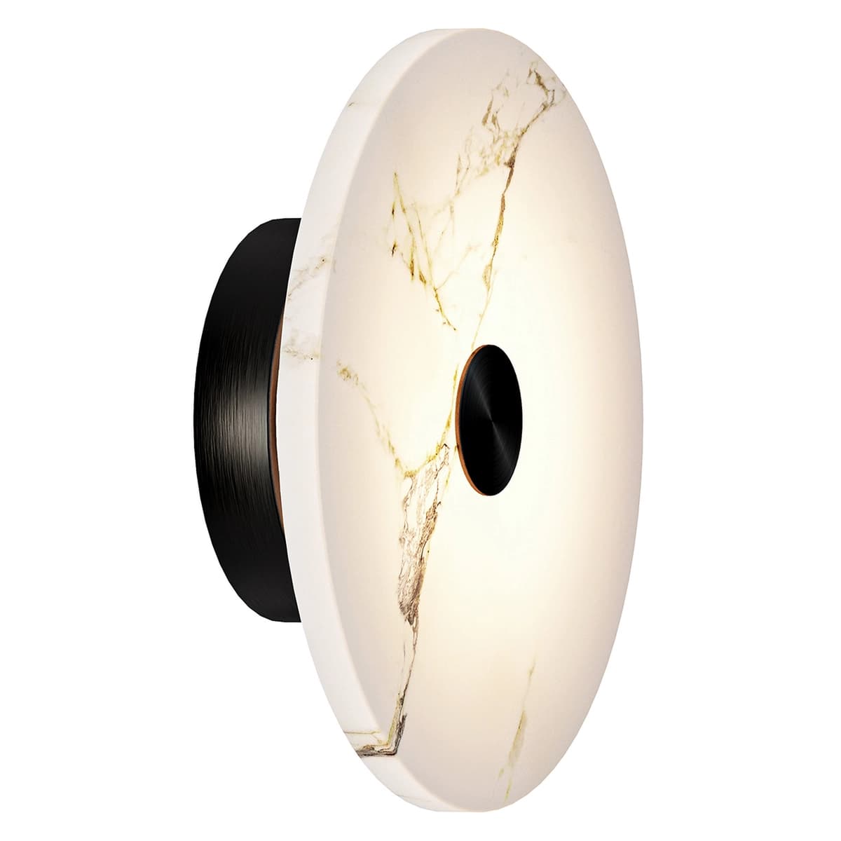 Nordic Alabaster Marble Eclipse Wall Light