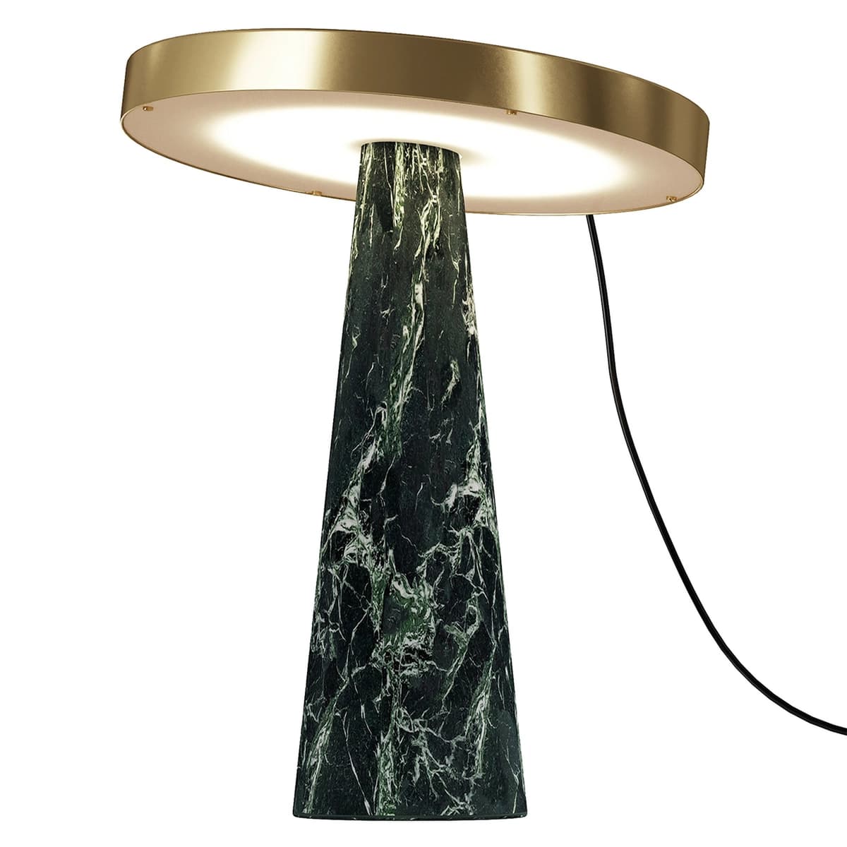 GREEN MARBLE TABLE LAMPS