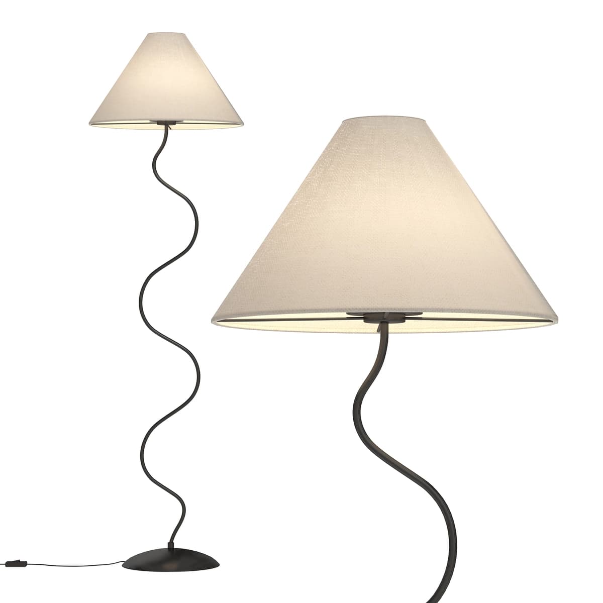 Zigzag Floor Lamp