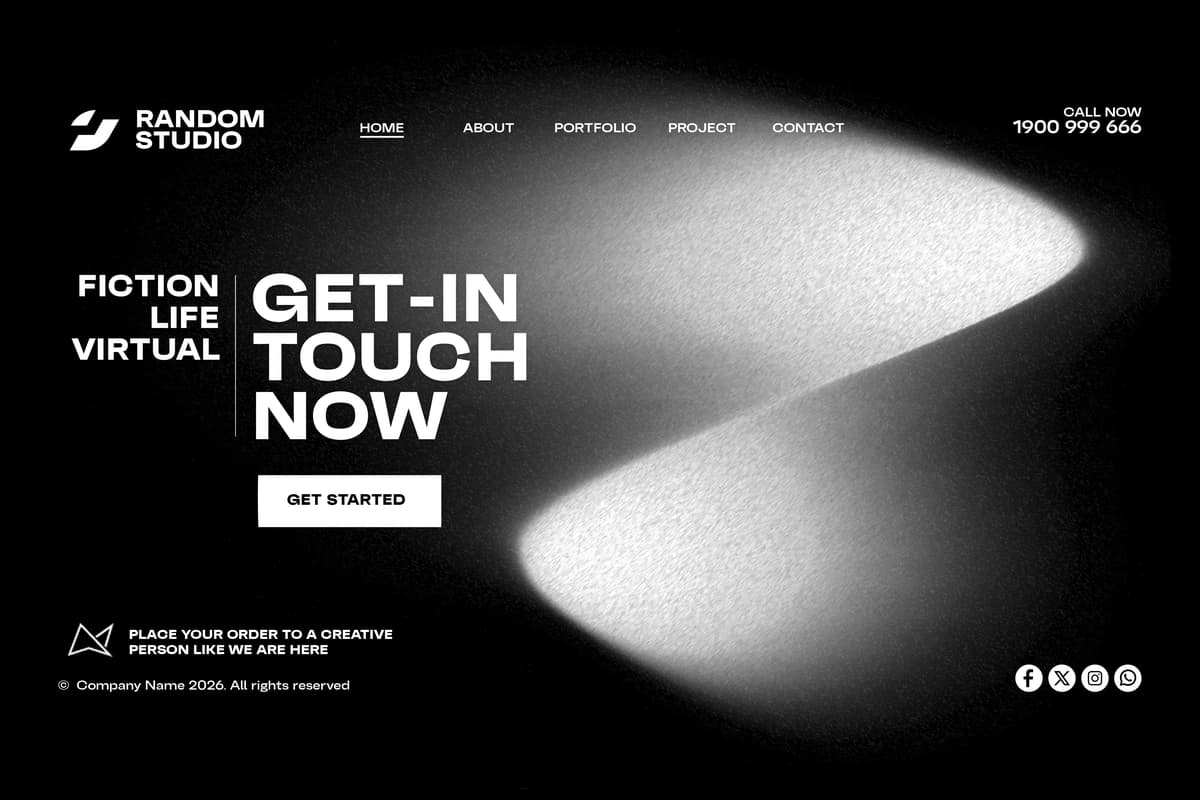 Mavhum donador qora va oq gradient fonlar | Abstract grainy black white gradient backgrounds