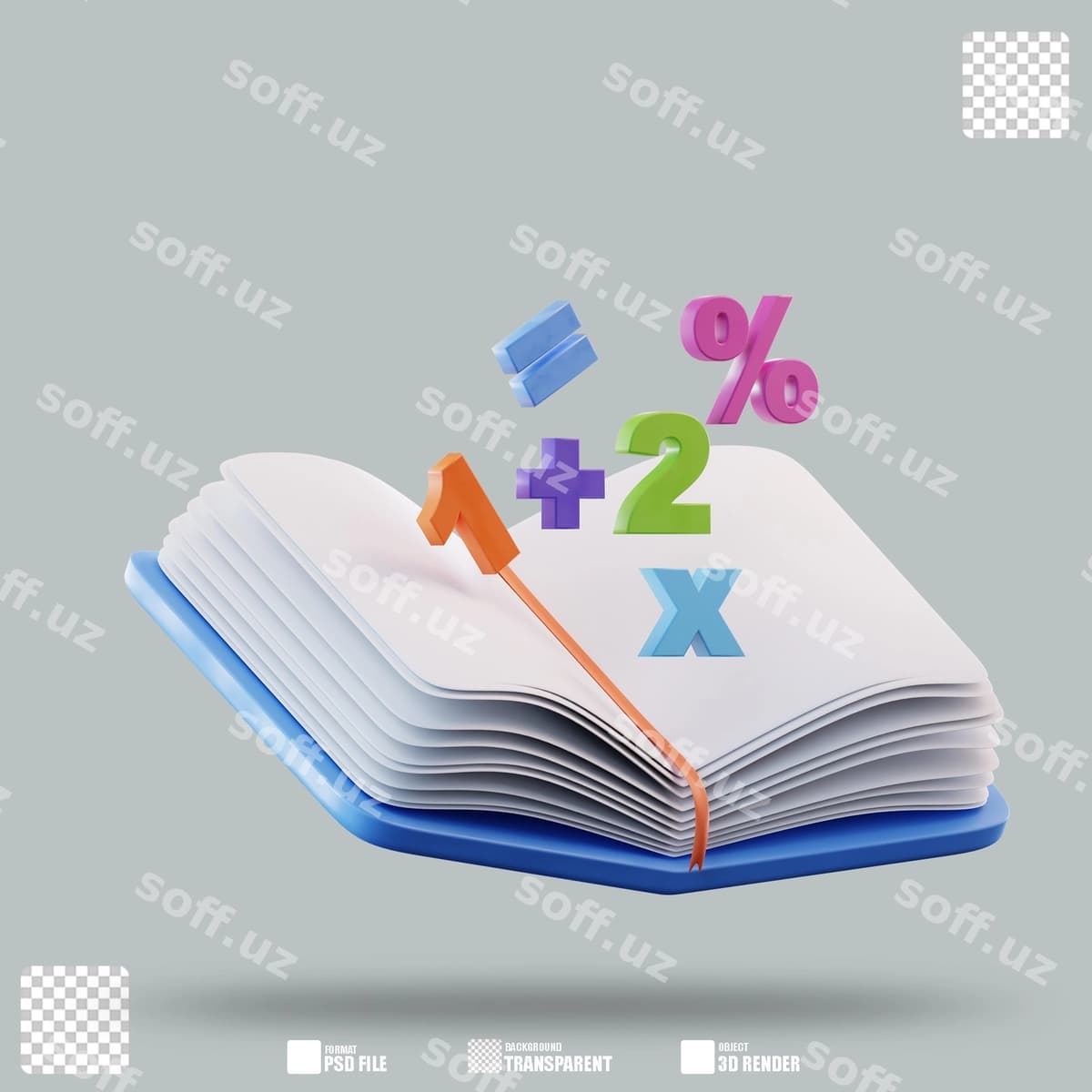 3-o'lchovli illustratsiya matematika 2 | 3d illustration mathematics 2