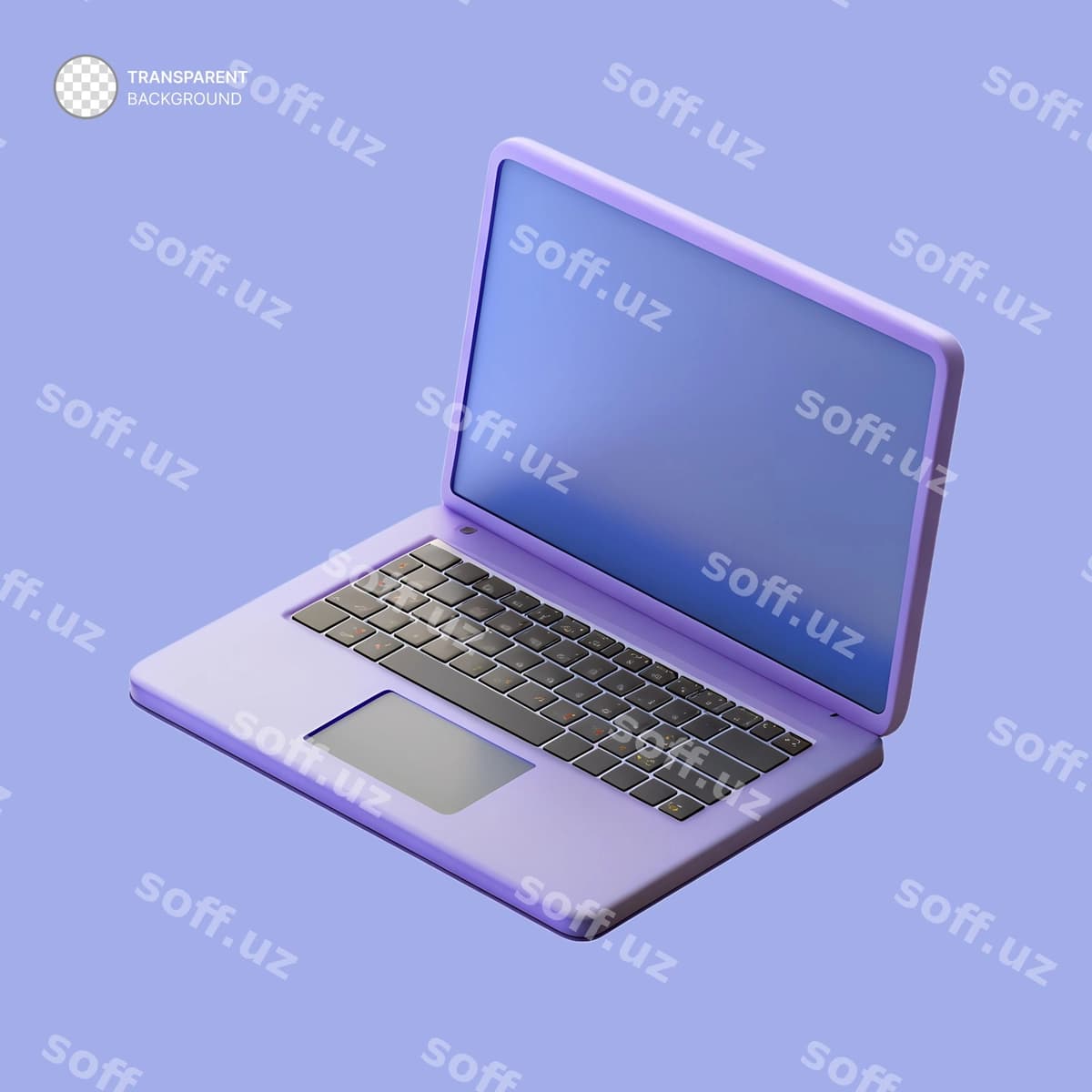 3d binafotli laptop macbook | 3d purple laptop macbook