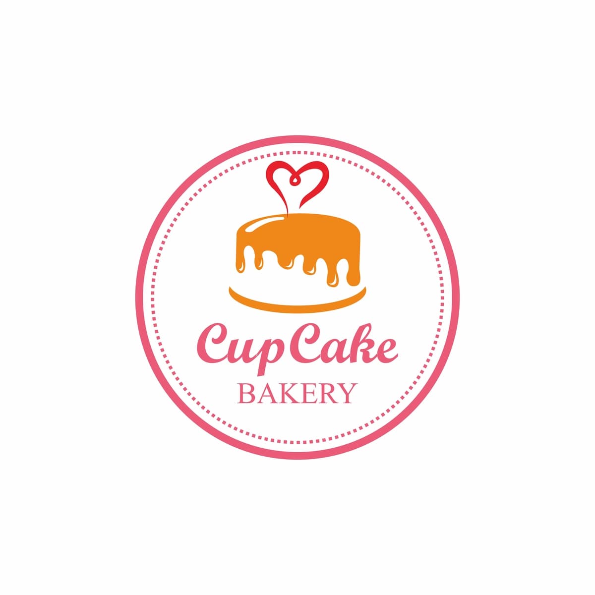 Cupcake logotipi tort logotipi vektori | Cupcake logo cake logo vector