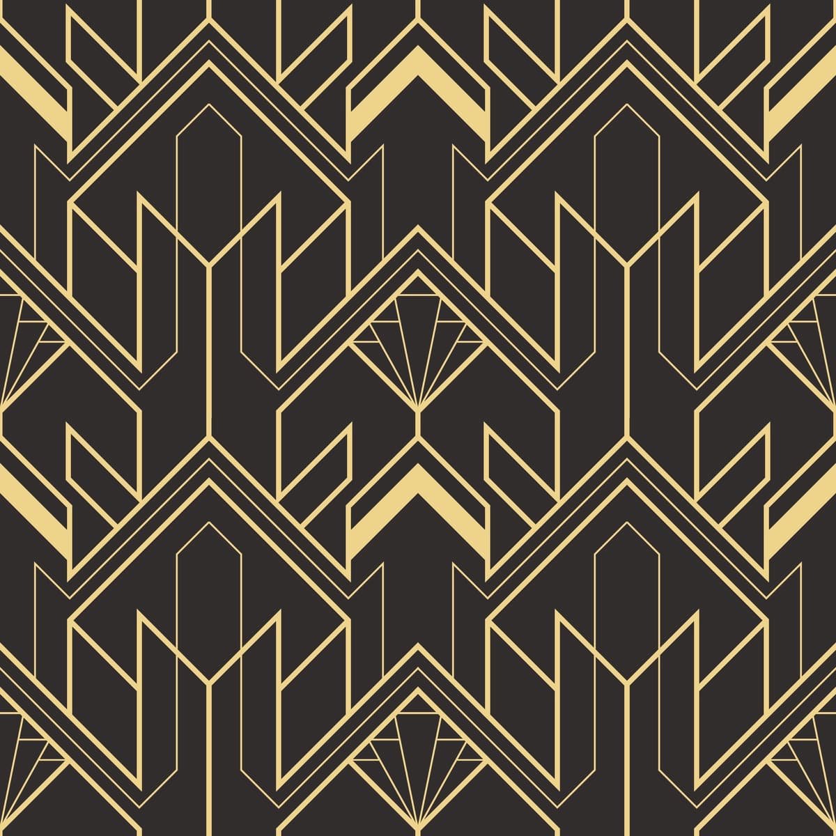 Abstrakt art deko choksiz zamonaviy plitkalar naqshlari | Abstract art deco seamless modern tiles pattern