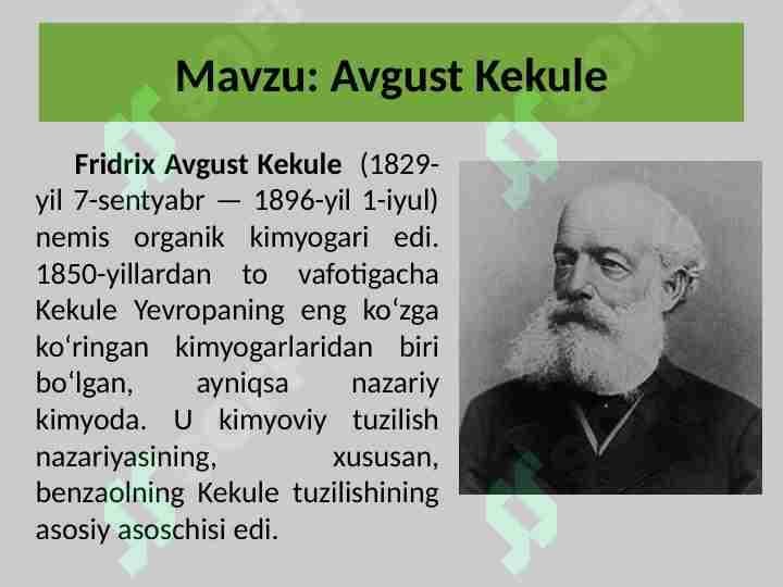 Avgust Kekule