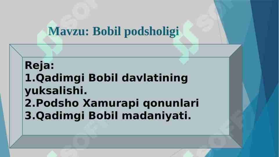 Bobil podsholigi