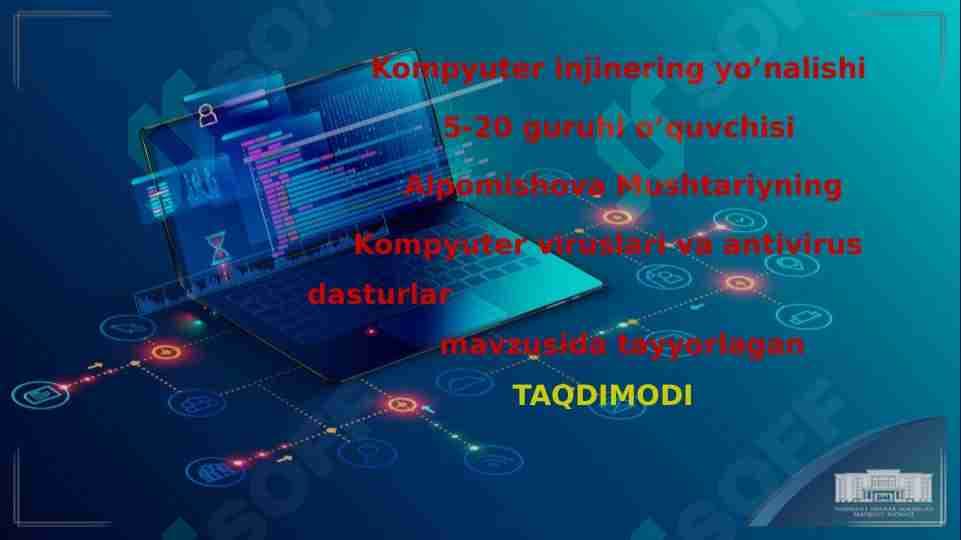 Kompyuter viruslari va antivirus dasturlar