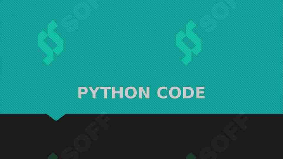 Python code