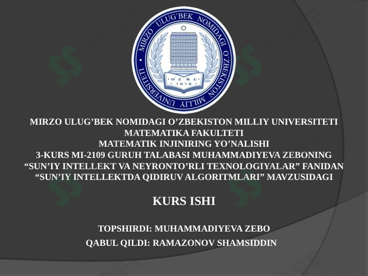 Qidiruv algoritmlari