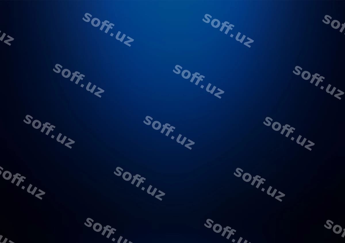 Abstrakt ko'k gradientli orqa fon | Abstract blue gradient background