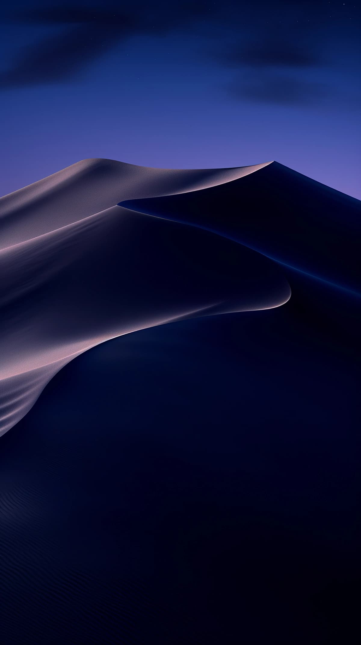 Mavhum to'q moviy cho'l foni | Abstract dark blue desert background