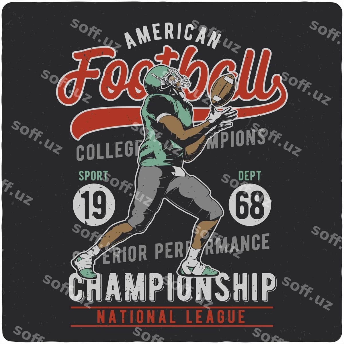 Amerikalik futbol o'yinchi | American football player