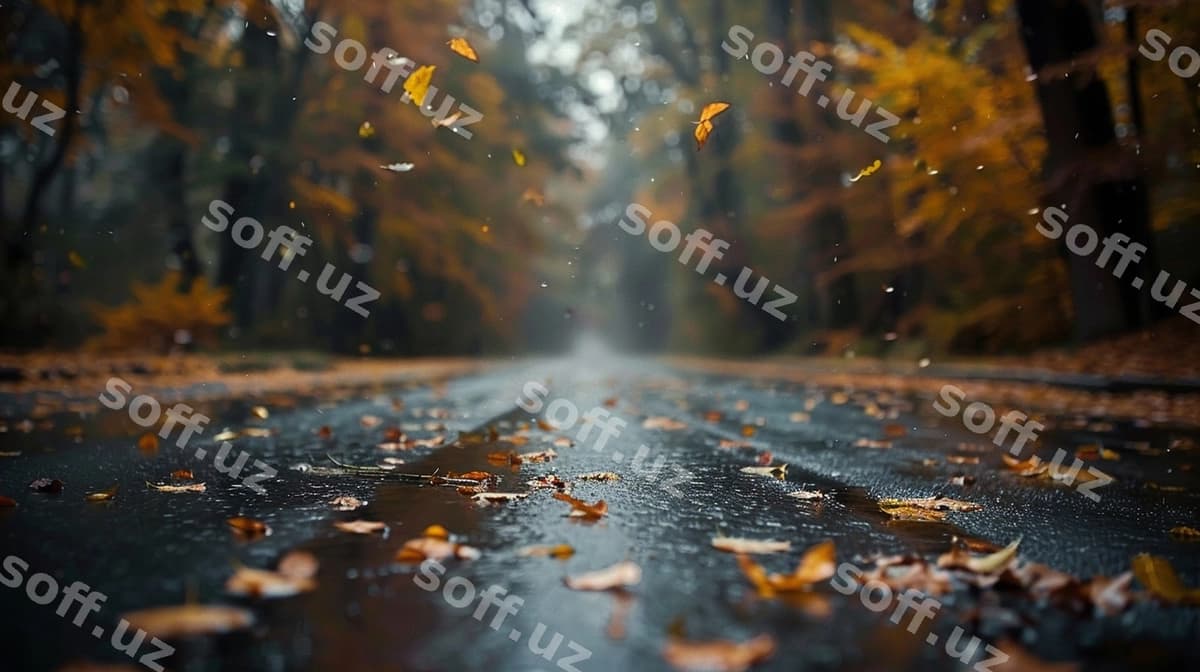 Guruchlik yo'l | Autumn road