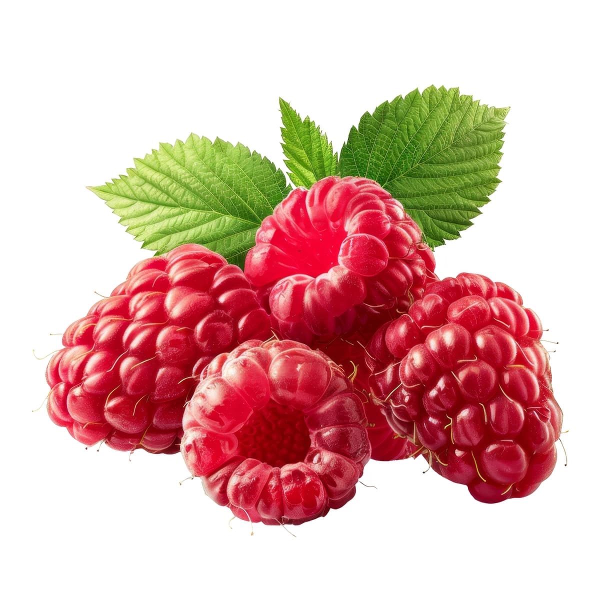 Raspberry izolyatsiya qilingan shaffof fon | Raspberry isolated transparent background