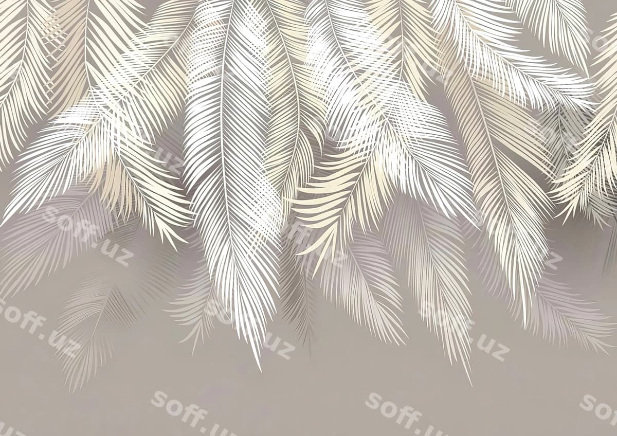 Orqa fon tekstura parampa palm yaproqlari | Background texture wallpaper palm leaves