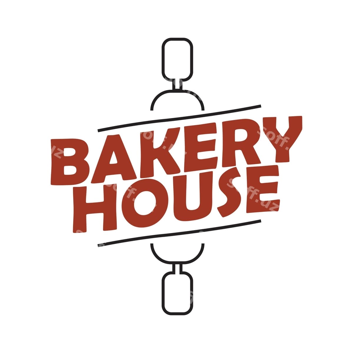 Nonvoy uy logotipi | Bakery house logo