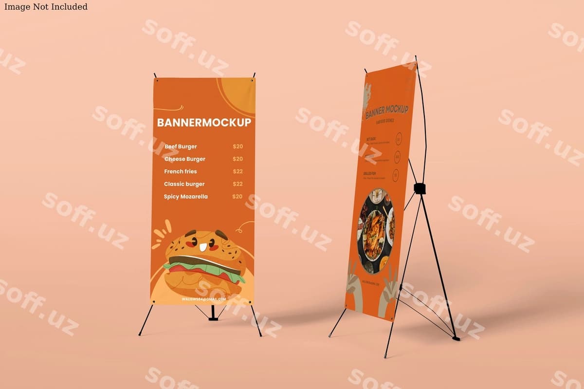 Banner namunasi | Banner mockup
