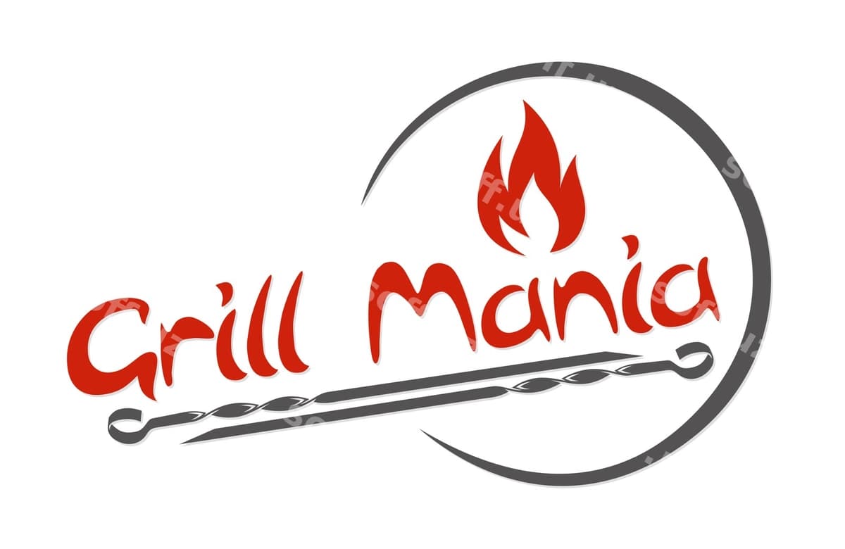 Barbecue belgisi odali | Barbecue symbol with fire