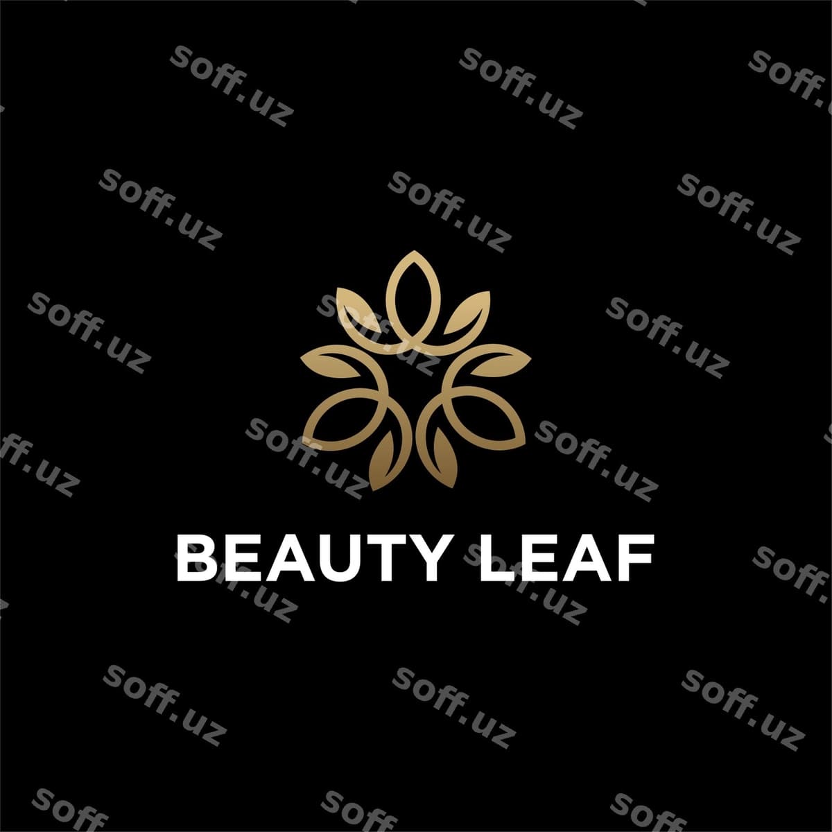 Go'zal barg logotipi | Beauty leaf logo