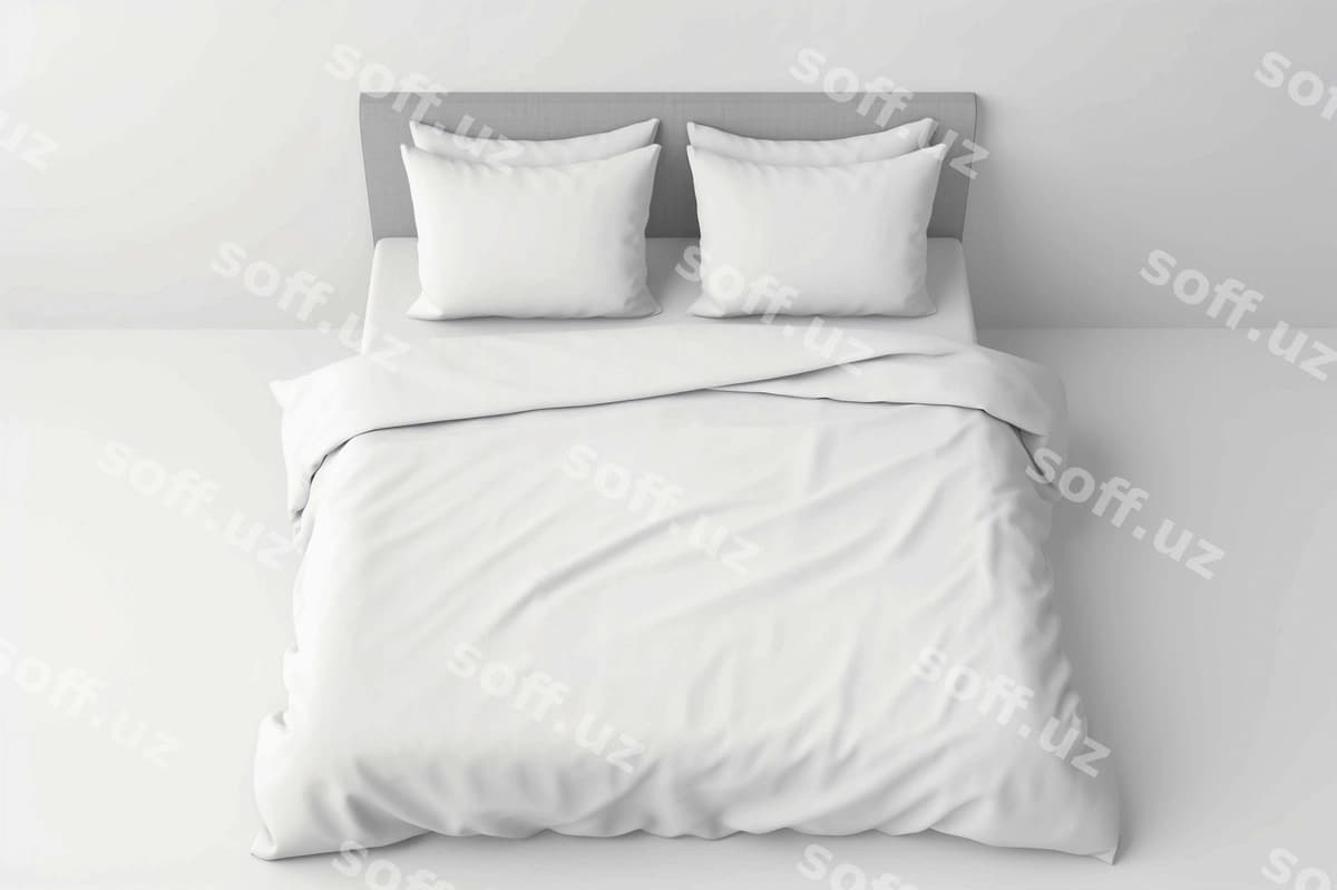 Yotoq uyali mahsulot namoyishi | Bedding set mockup