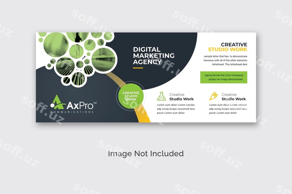 Billboard banneri doira bilan | Billboard banner with cricle