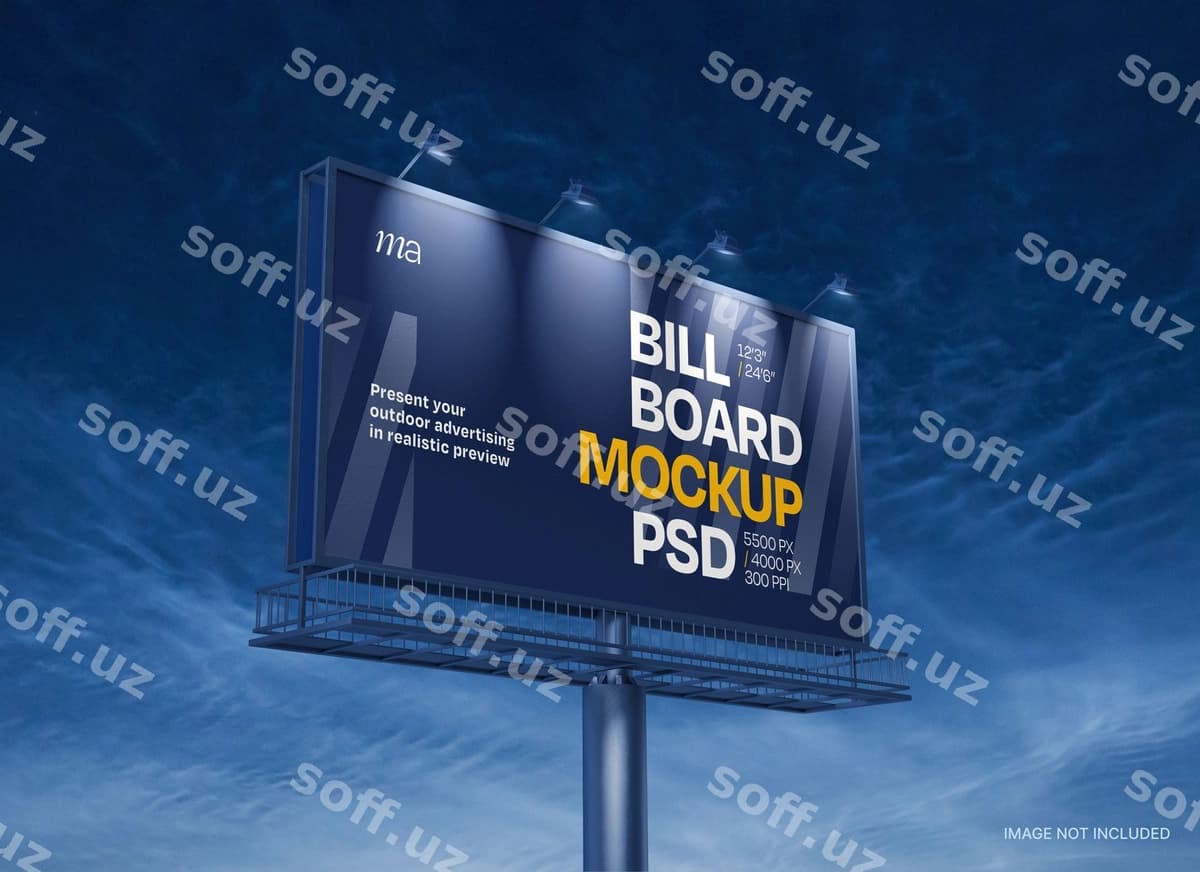 Billboard namunasi | Billboard mockup