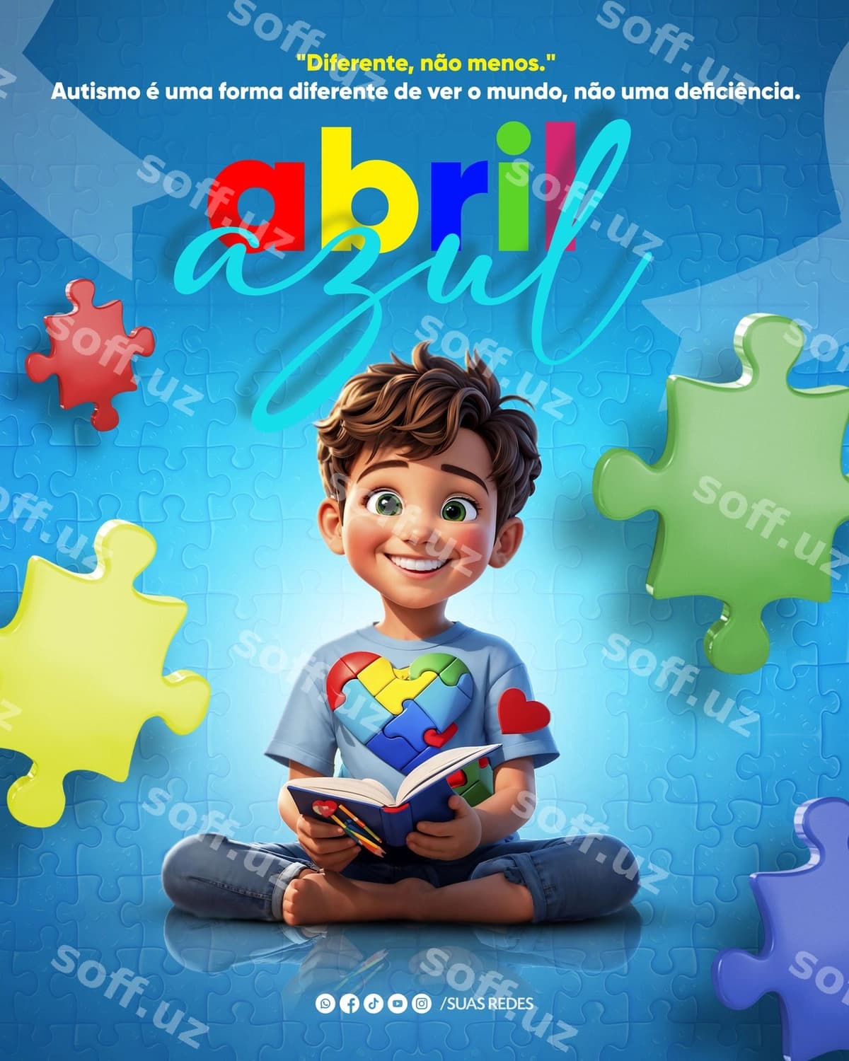 Ko'k aprel avtizm oyi | Blue april autistic month