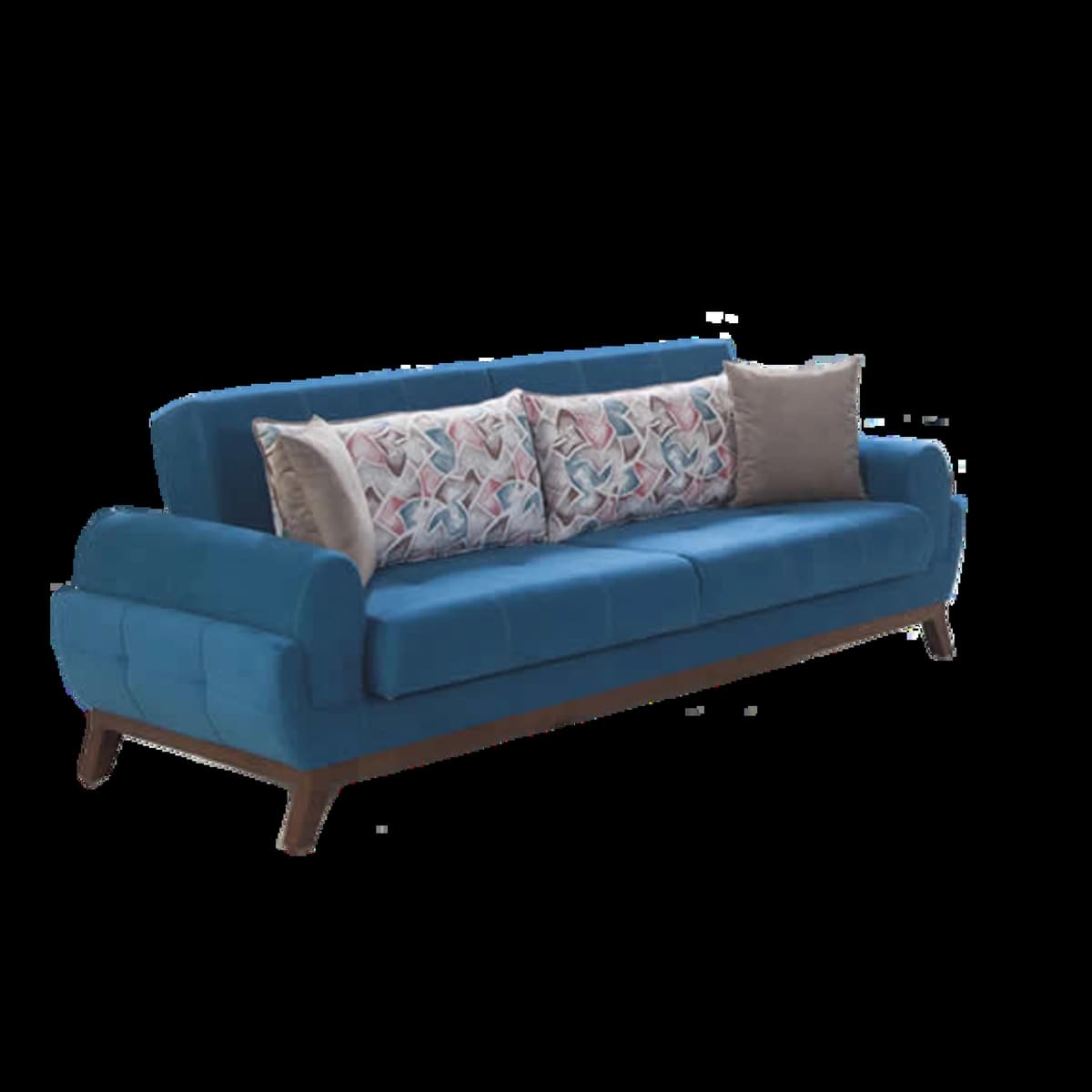 blue sofa