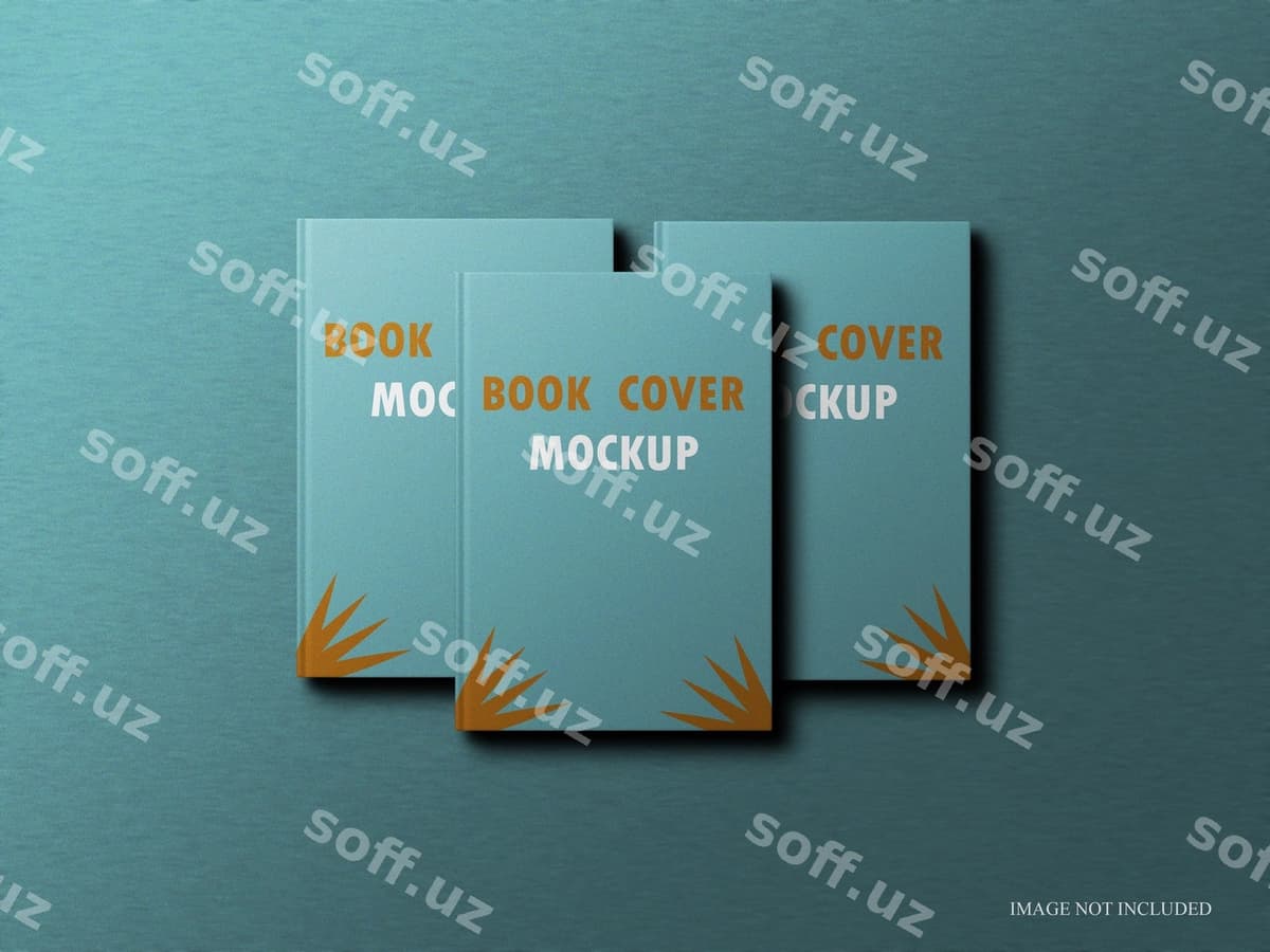 Kitob muqovasi maketi | Book cover mockup