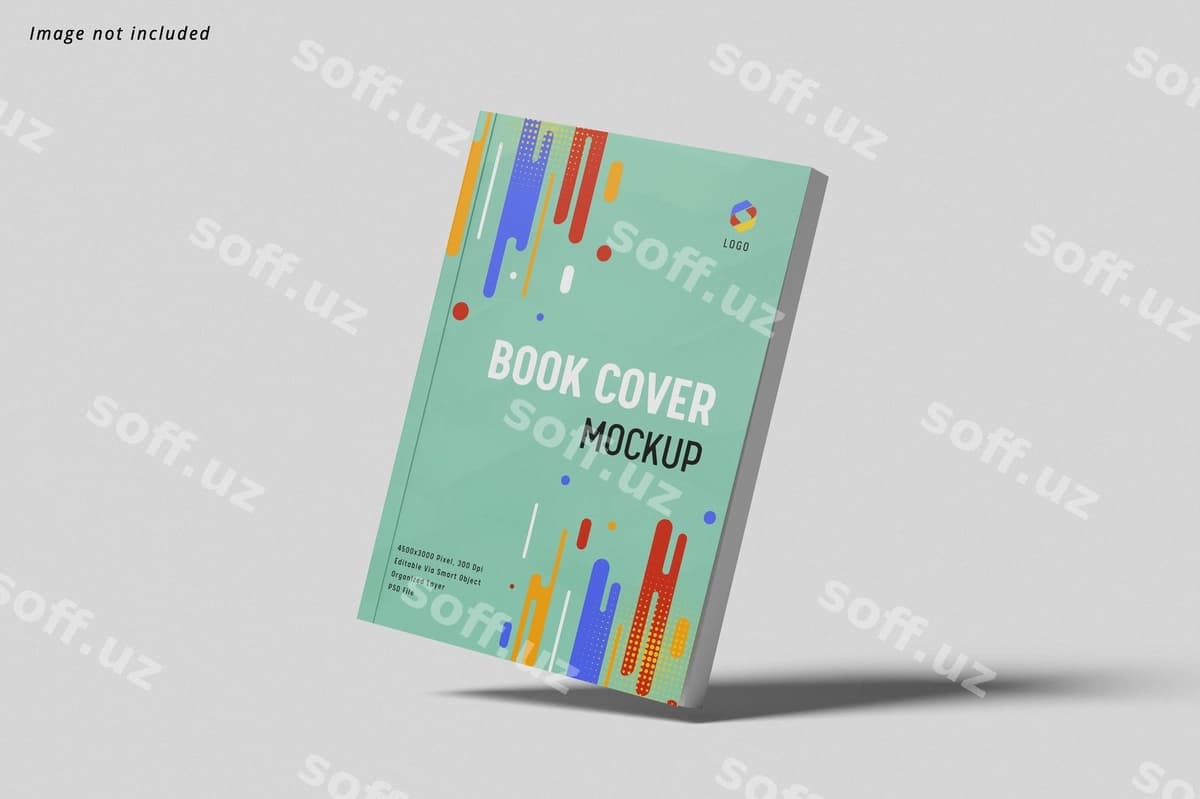 Kitob varaqi mockup | Book cover mockup